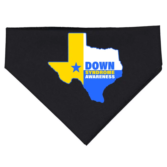 Down Syndrome Awareness Texas State USA-Made Doggie Bandana