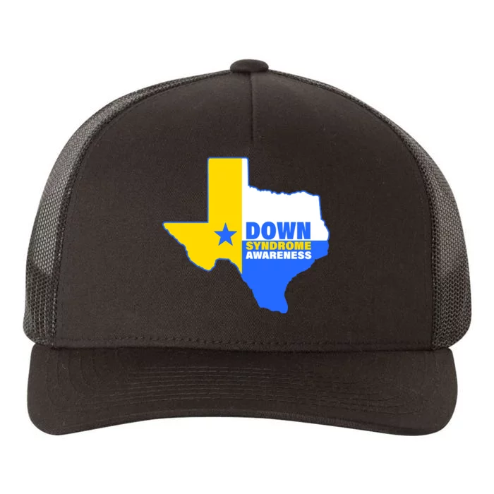 Down Syndrome Awareness Texas State Yupoong Adult 5-Panel Trucker Hat