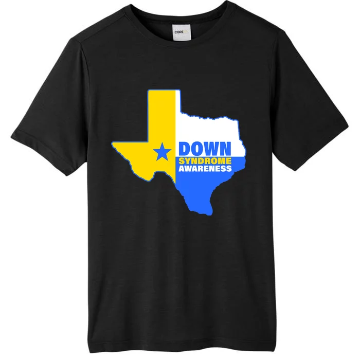 Down Syndrome Awareness Texas State ChromaSoft Performance T-Shirt