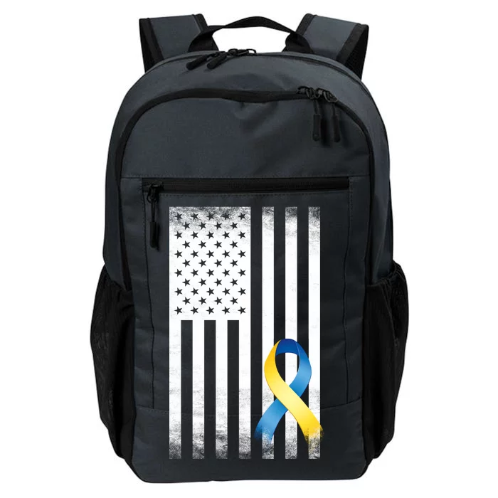 Down Syndrome Awareness USA Flag Daily Commute Backpack