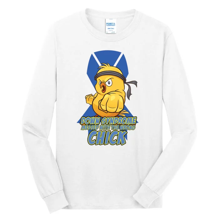 Down Syndrome Chick Tall Long Sleeve T-Shirt