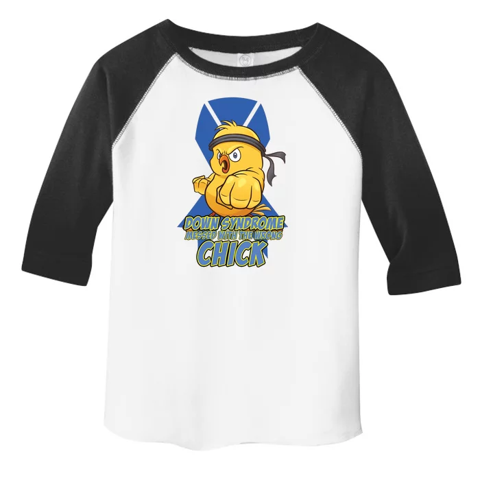 Down Syndrome Chick Toddler Fine Jersey T-Shirt