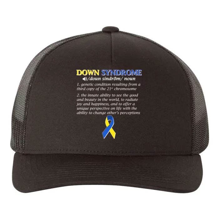 Down Syndrome Definition Yupoong Adult 5-Panel Trucker Hat