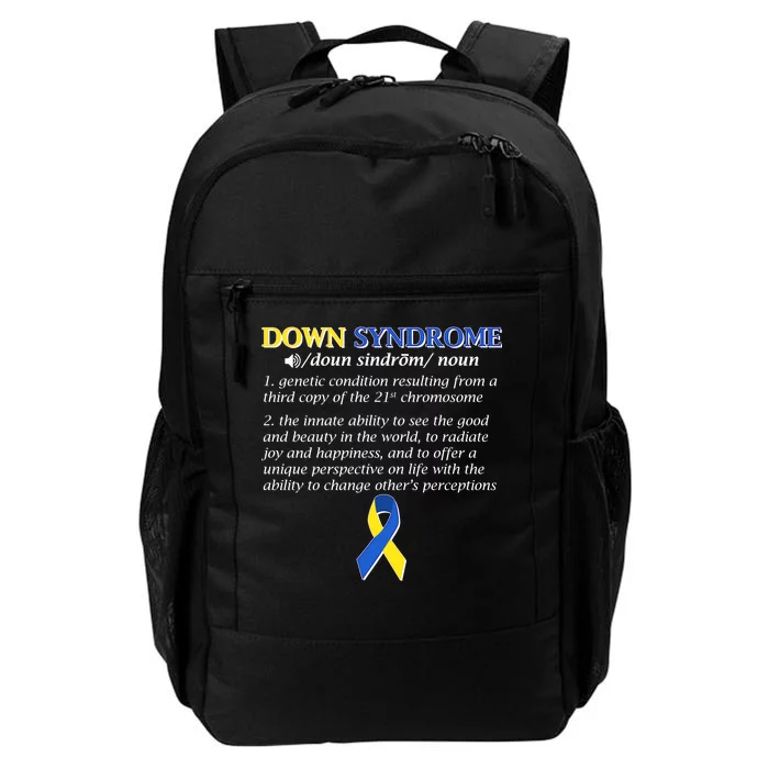 Down Syndrome Definition Daily Commute Backpack