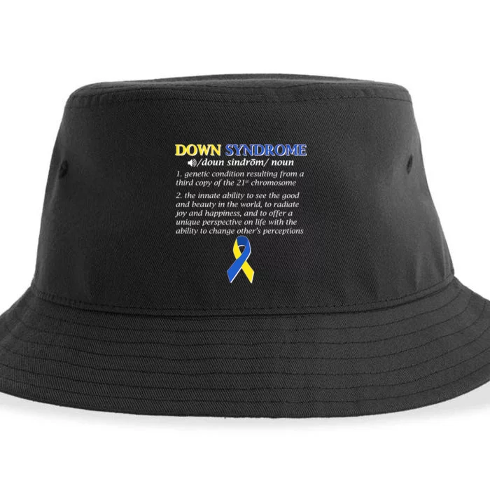 Down Syndrome Definition Sustainable Bucket Hat