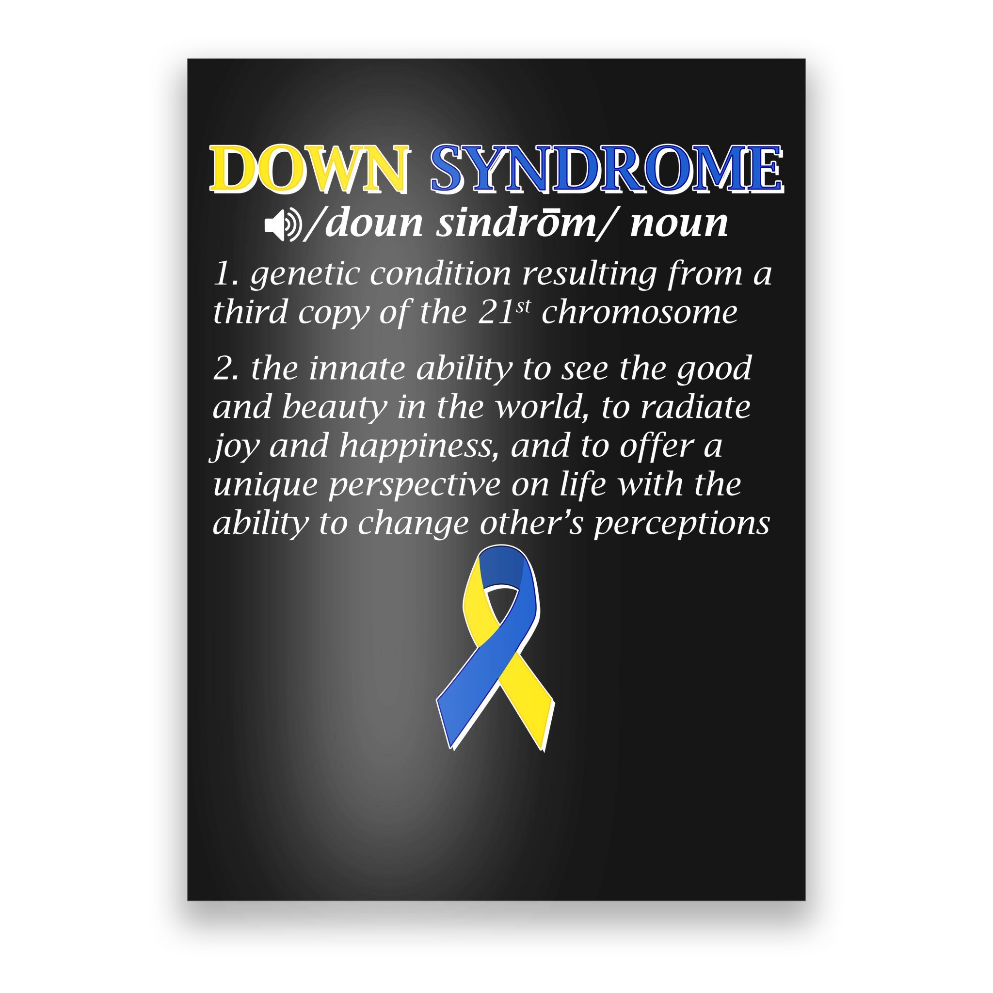 down-syndrome-definition-poster-teeshirtpalace