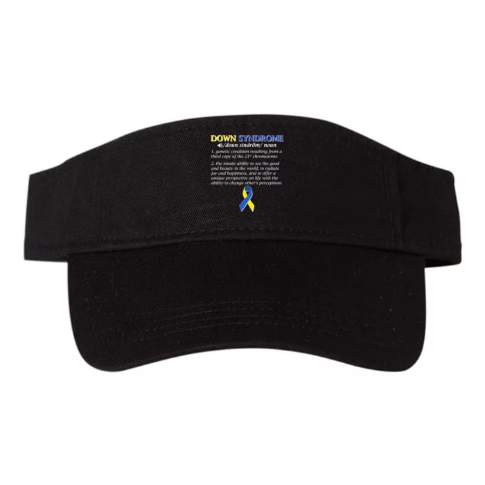 Down Syndrome Definition Valucap Bio-Washed Visor