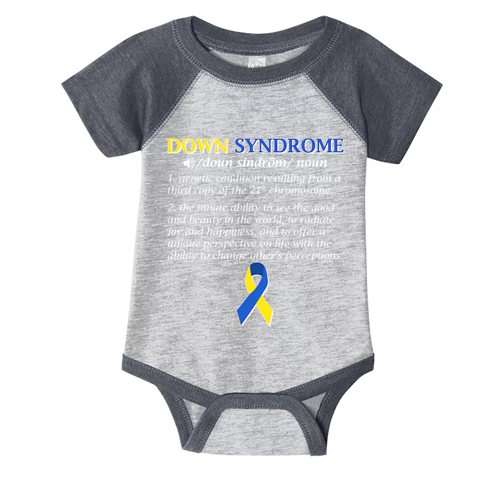 Down Syndrome Definition Infant Baby Jersey Bodysuit