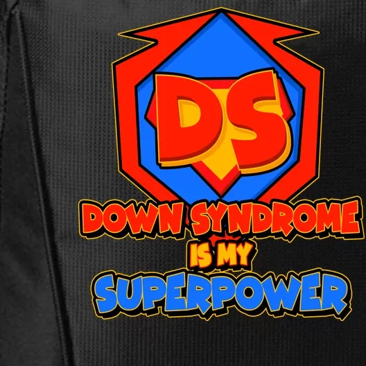 Down Syndrome Is My Superpower Awareness City Backpack