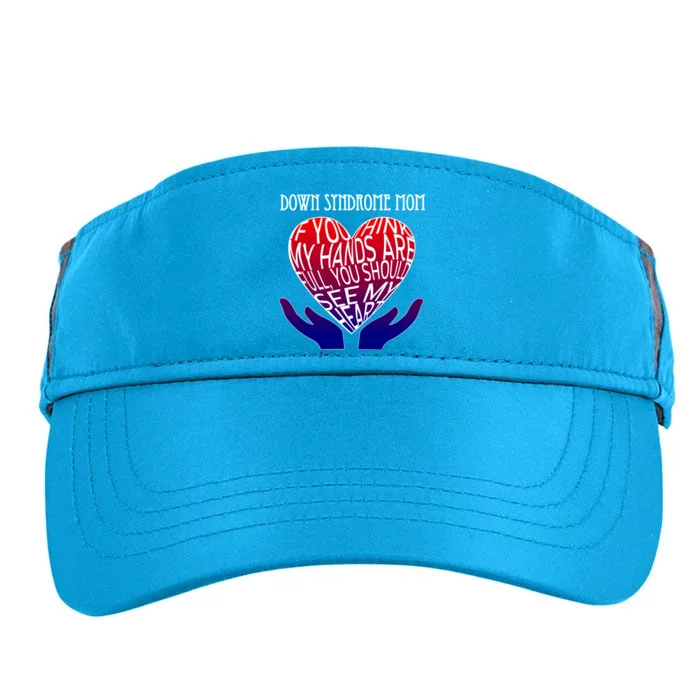 Down Syndrome Mom Adult Drive Performance Visor