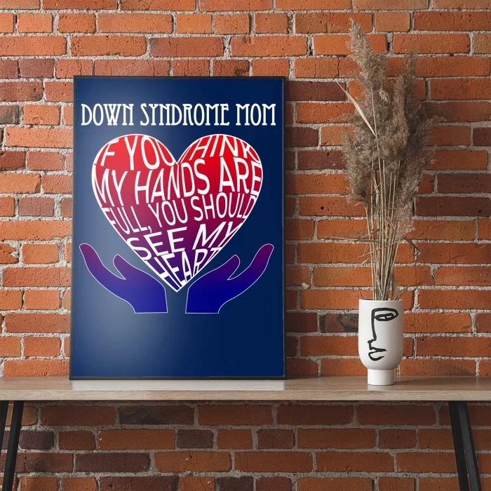 Down Syndrome Mom Poster