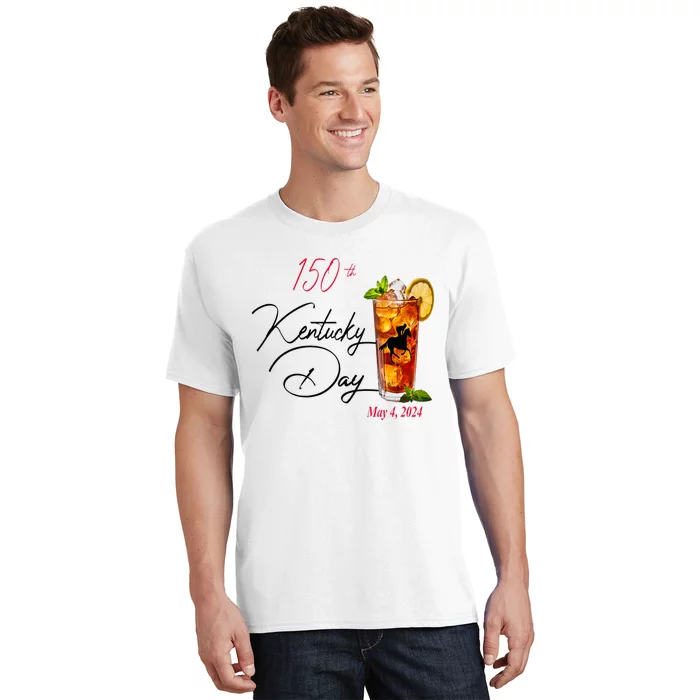 Derby Party 150th Derby Day Horse Racing Talk Derby To Me T-Shirt