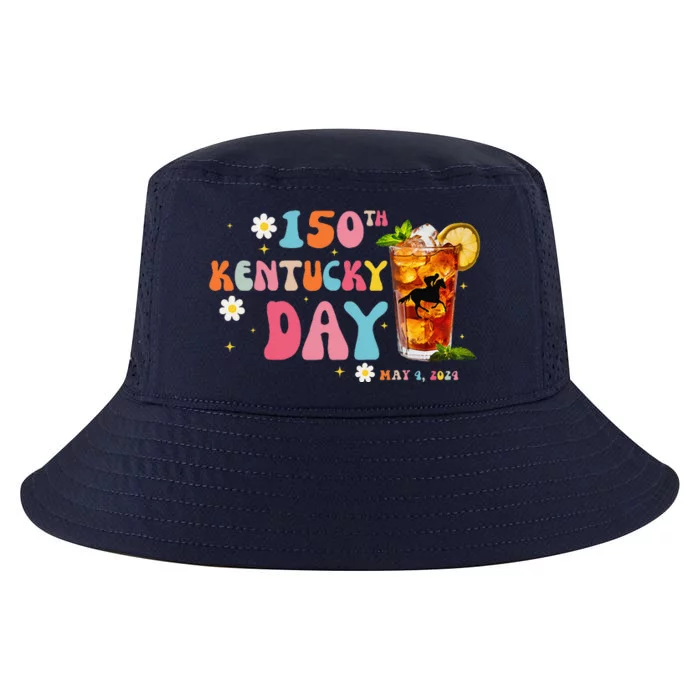 Derby Party 150th Derby Day Horse Racing Talk Derby To Me Cool Comfort Performance Bucket Hat