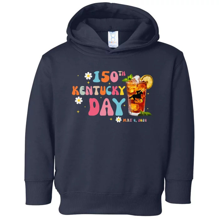 Derby Party 150th Derby Day Horse Racing Talk Derby To Me Toddler Hoodie