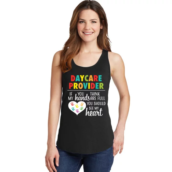 Daycare Provider Appreciation Gift Childcare Ladies Essential Tank