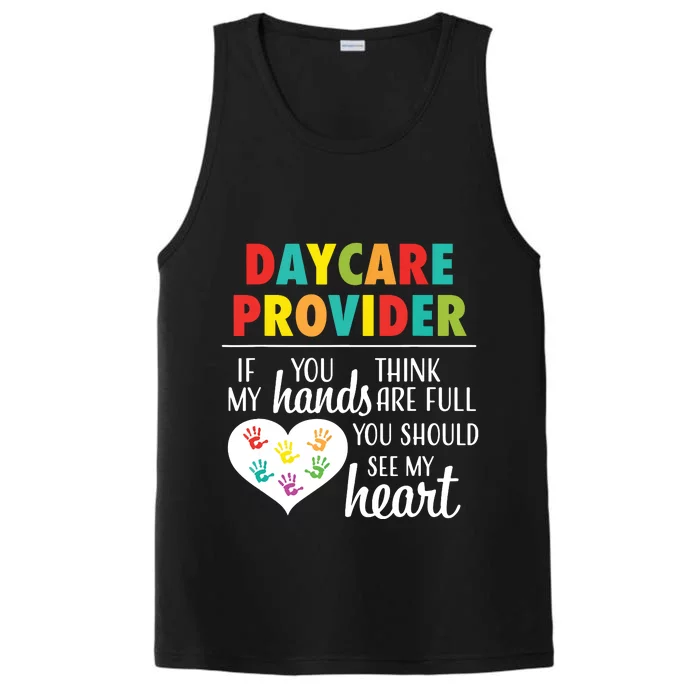 Daycare Provider Appreciation Gift Childcare Performance Tank