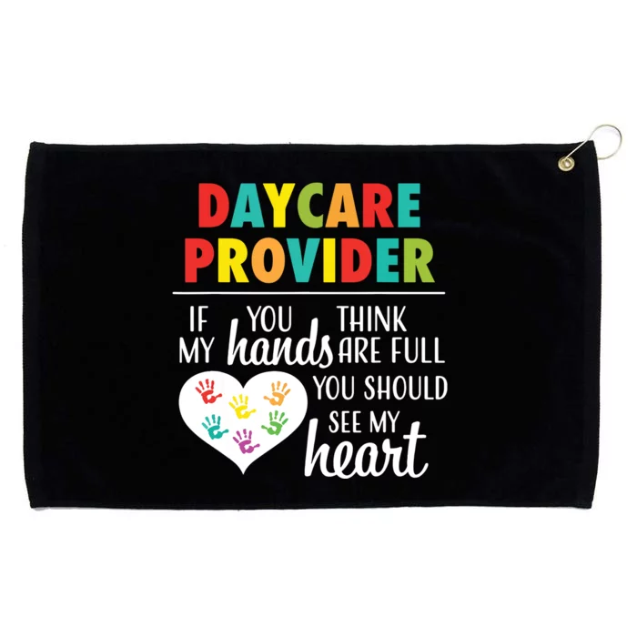 Daycare Provider Appreciation Gift Childcare Grommeted Golf Towel