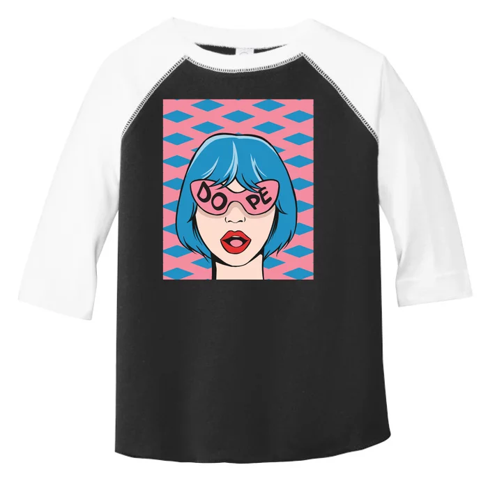 Dope Pop Art Toddler Fine Jersey T-Shirt