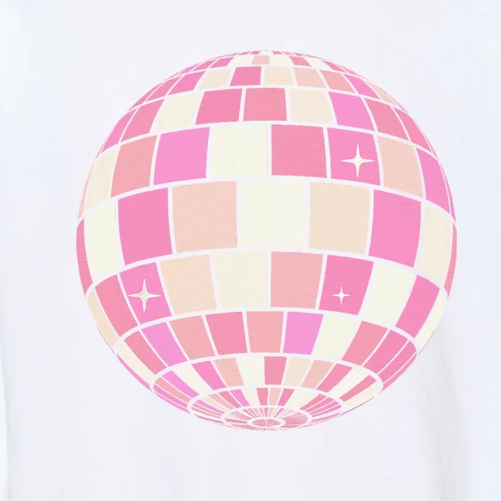 Danish Pastel Aesthetic Disco Ball Garment-Dyed Sweatshirt