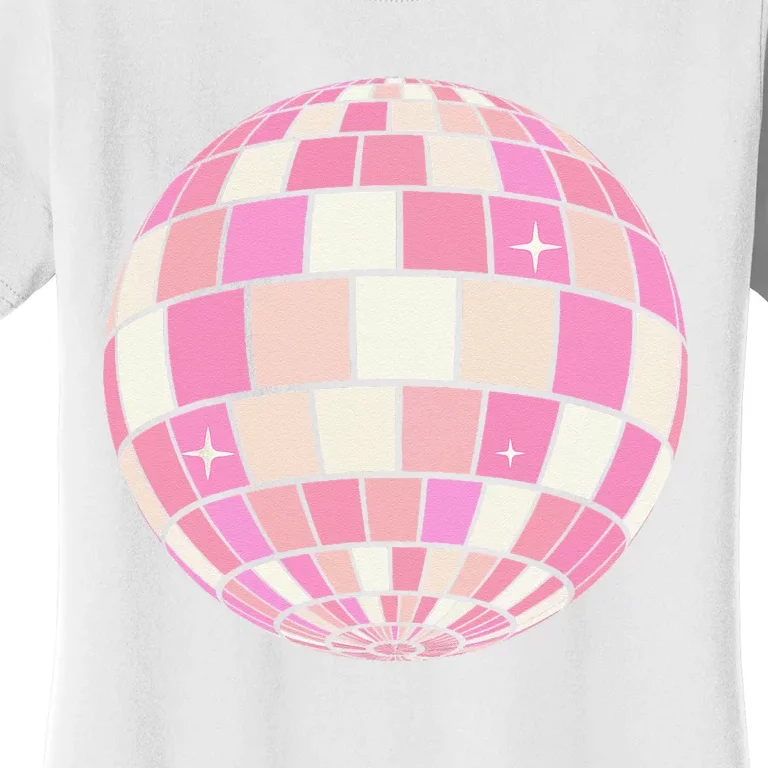 Danish Pastel Aesthetic Disco Ball Women's T-Shirt