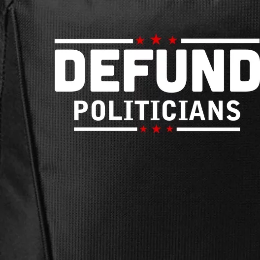 Defund Politicians Anti Government City Backpack