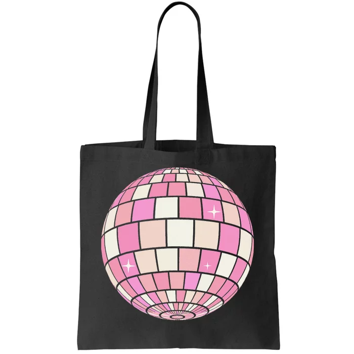 Danish Pastel Aesthetic Disco Ball Tote Bag