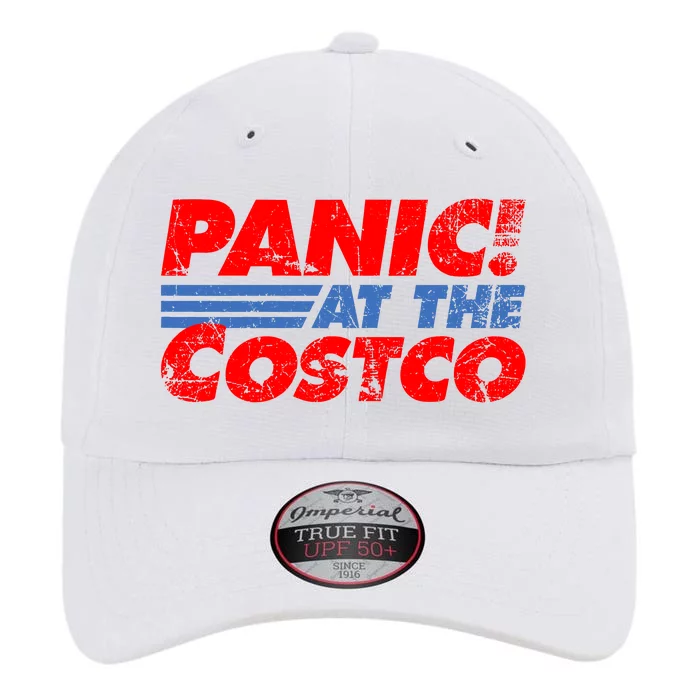 Distressed Panic At The Costco Funny Meme The Original Performance Cap