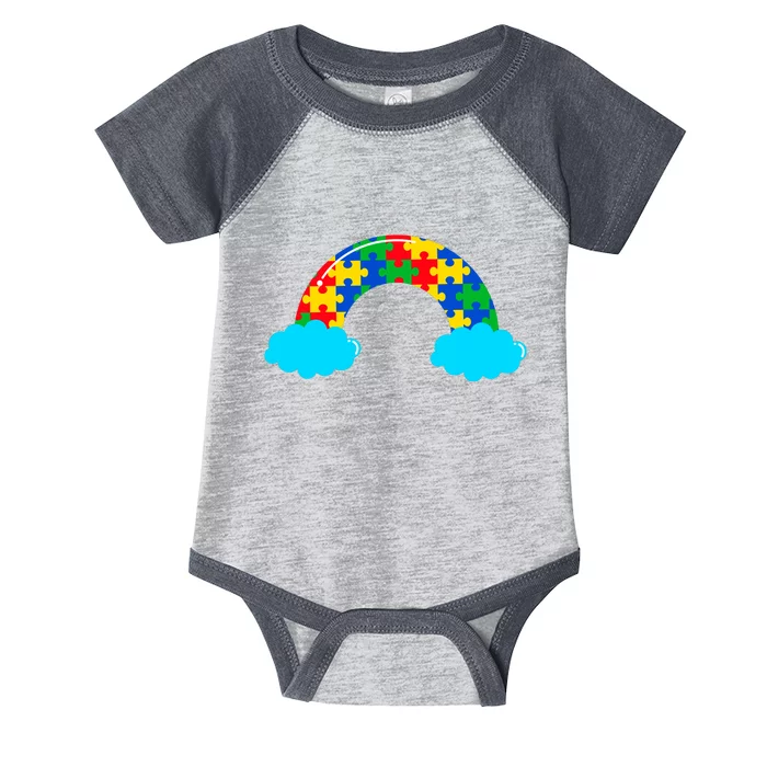 Digital Papers_Autism Awareness_PNG Infant Baby Jersey Bodysuit