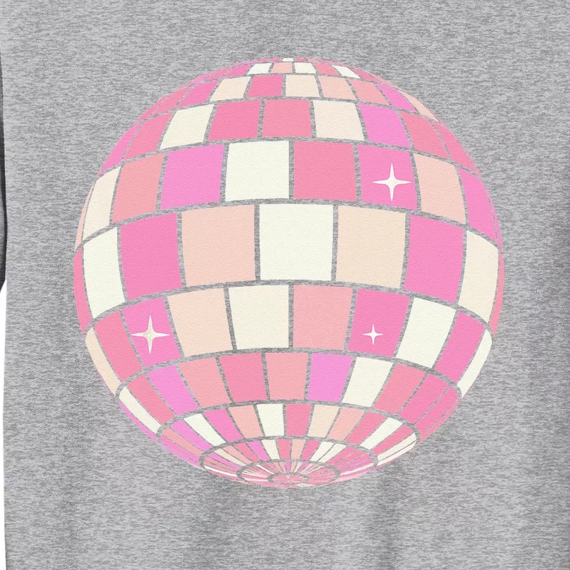 Danish Pastel Aesthetic Disco Ball Tall Sweatshirt