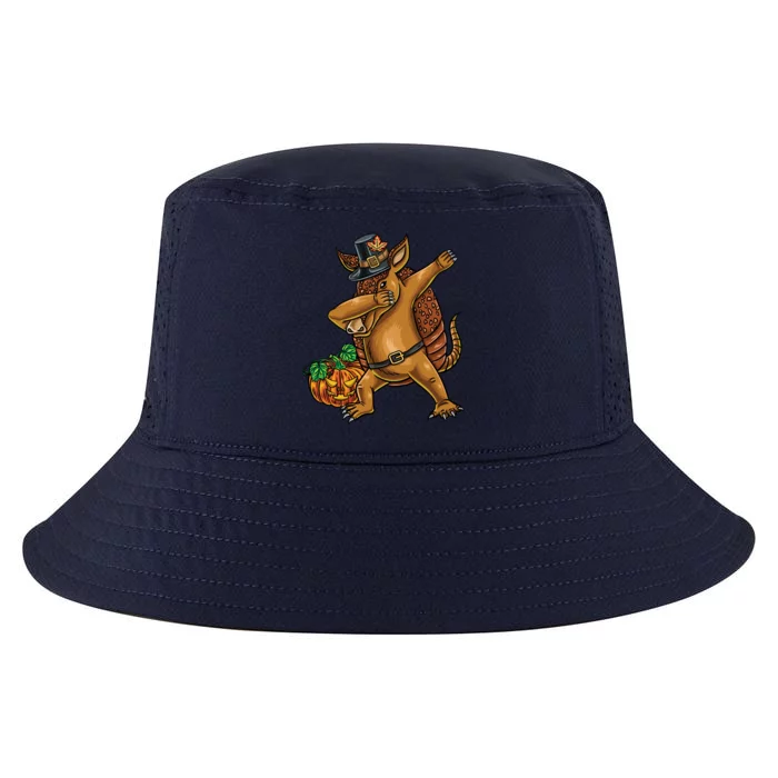 Dabbing Pilgrim Armadillo Thanksgiving Great Gift Cool Comfort Performance Bucket Hat