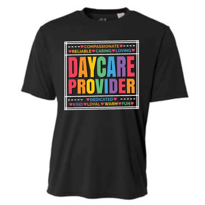 Daycare Provider And Childcare Provider Cooling Performance Crew T-Shirt