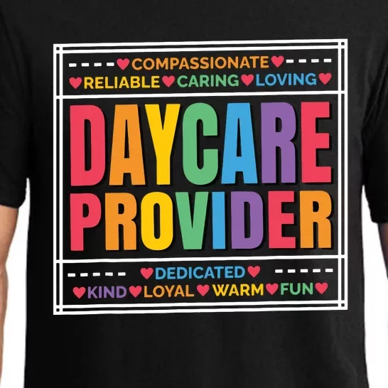 Daycare Provider And Childcare Provider Pajama Set