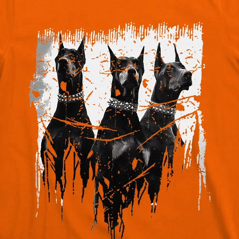 T-Shirt ORANGE DOG Black 