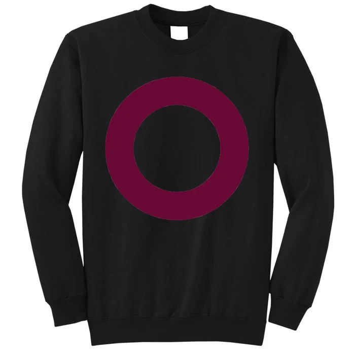 Drs Purple Circle Tall Sweatshirt