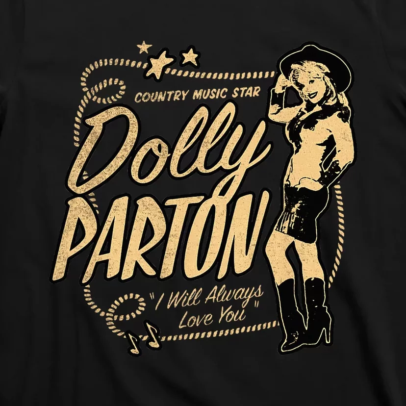 D.O.L.L.Y Parton Country Music Star T-Shirt