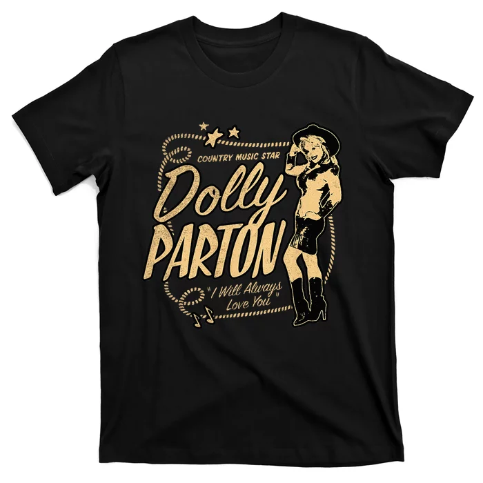 D.O.L.L.Y Parton Country Music Star T-Shirt