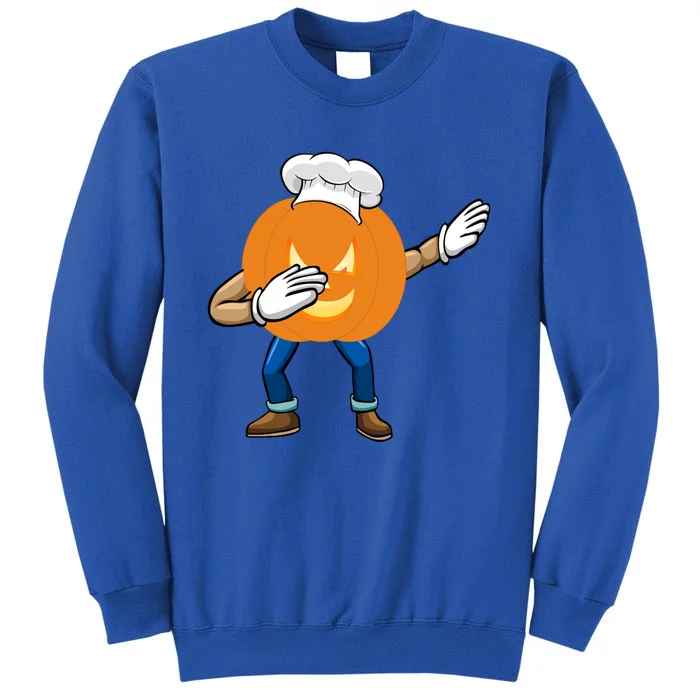 Dabbing Pumpkin Chef Gift Funny Halloween Chef Cool Gift Sweatshirt