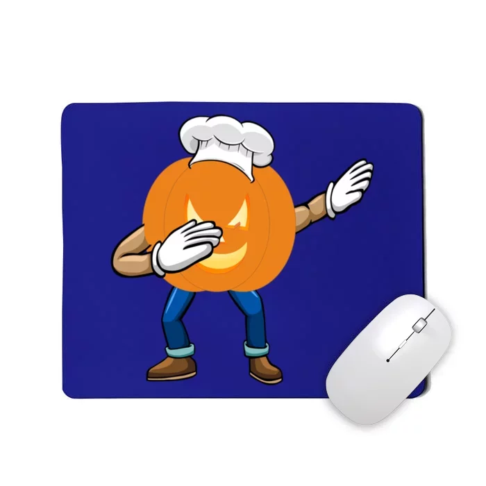 Dabbing Pumpkin Chef Gift Funny Halloween Chef Cool Gift Mousepad