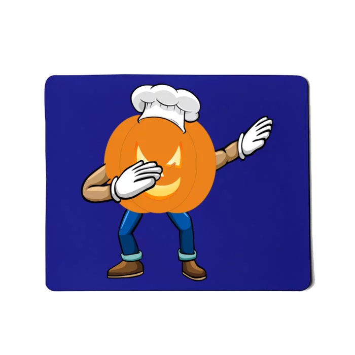 Dabbing Pumpkin Chef Gift Funny Halloween Chef Cool Gift Mousepad