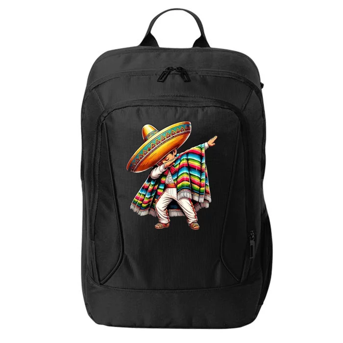 Dabbing Poncho Cinco De Mayo Mexican Holiday City Backpack