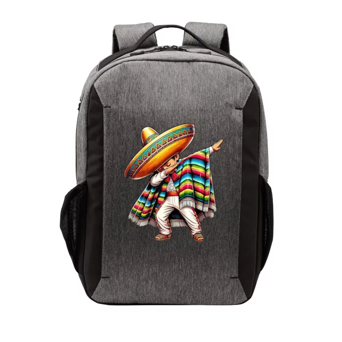 Dabbing Poncho Cinco De Mayo Mexican Holiday Vector Backpack