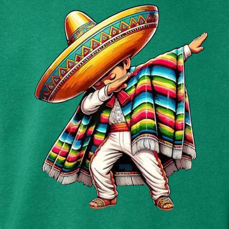 Dabbing Poncho Cinco De Mayo Mexican Holiday Toddler Hoodie