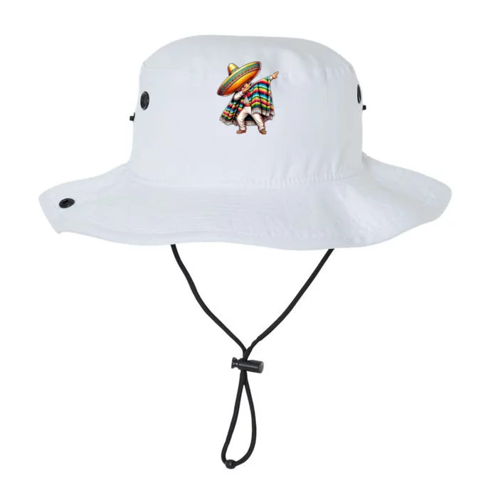 Dabbing Poncho Cinco De Mayo Mexican Holiday Legacy Cool Fit Booney Bucket Hat