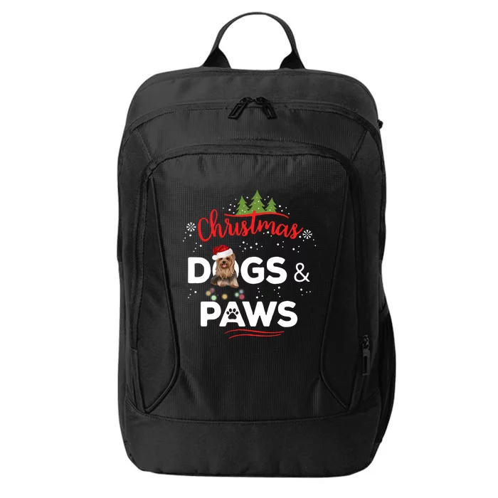 Dog & Paws Christmas City Backpack