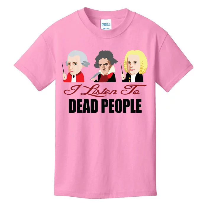 Dead People Classical Music ShirtMozart Beethoven Bach Tee Kids T-Shirt