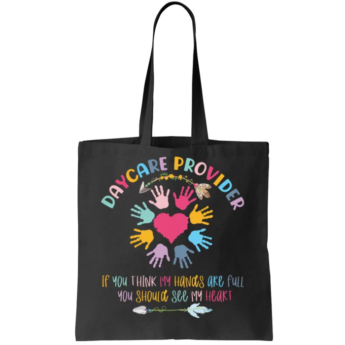 Daycare Provider Childcare Prek Teacher Appreciation Tote Bag