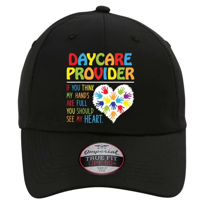 Daycare Provider Childcare Prek Teacher Appreciation The Original Performance Cap