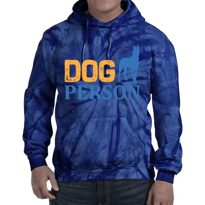 Dog Person Tie Dye Hoodie