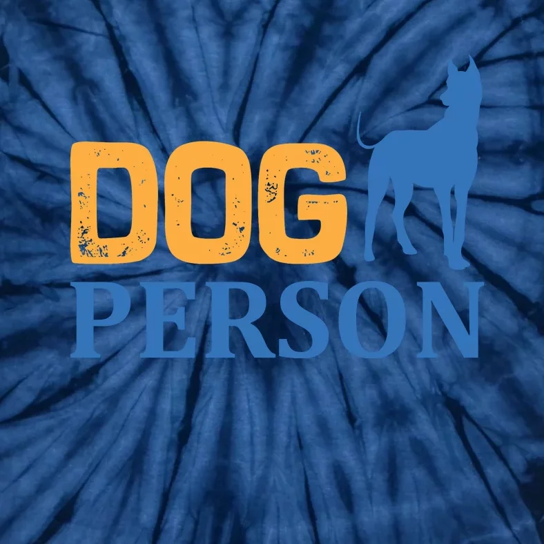 Dog Person Tie-Dye T-Shirt