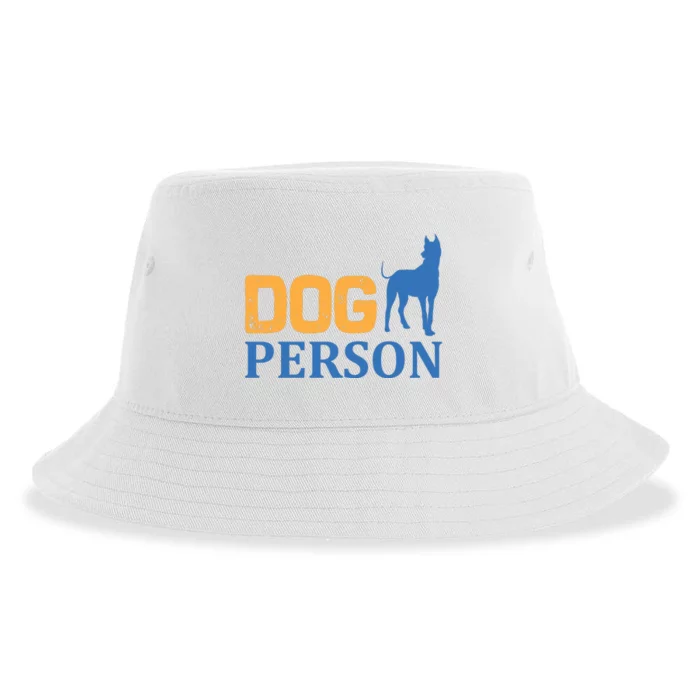 Dog Person Sustainable Bucket Hat